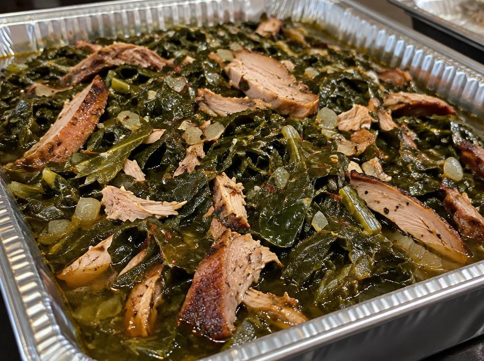 Collard Greens with Smoked Turkey